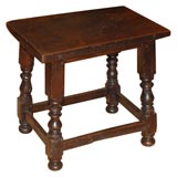 Antique 19th Century Italian Joint Stool