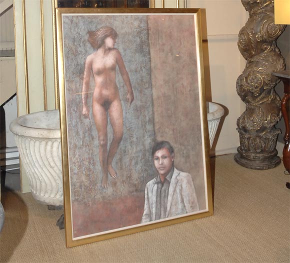 Painting by Roberto Marquez signed and dated Marquez, 86