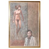 Painting by Roberto Marquez signed and dated Marquez, 86
