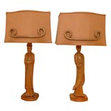 Pair of Asian Modern Lamps