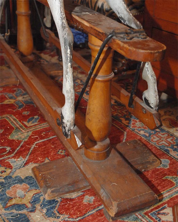 An 1870's French Rocking Horse 3
