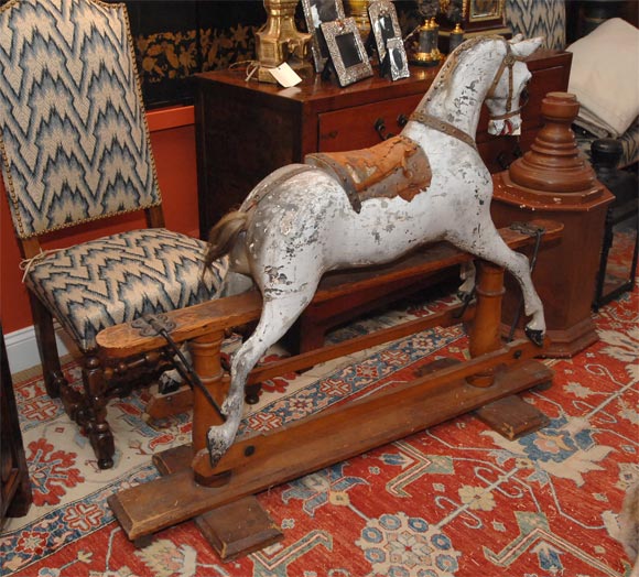 An 1870's French Rocking Horse 4
