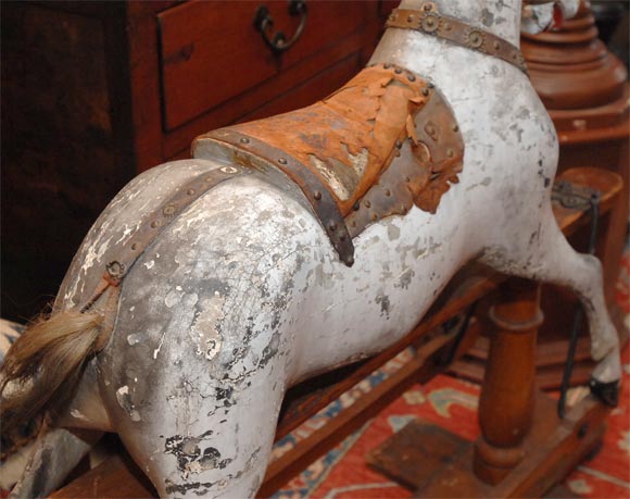 An 1870's French Rocking Horse 5