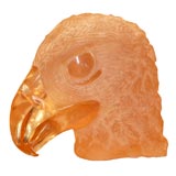Vintage Lucite Eagle Head Sculpture