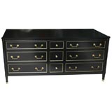 WONDERFUL EBONIZED CHEST OF DRAWERS/SIDEBOARD