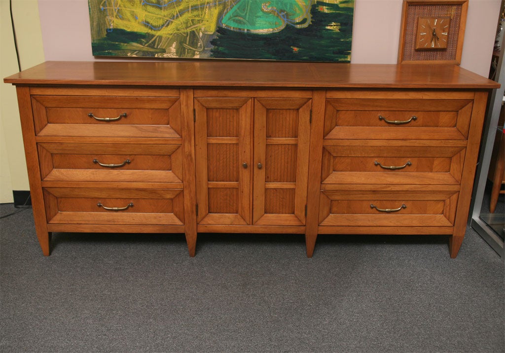 Very Fine Walnut Dresser by Tomlinson