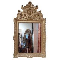 Period Regence Gilt Wood Mirror 3
