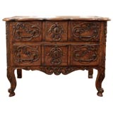 18th c Two Drawer Commode