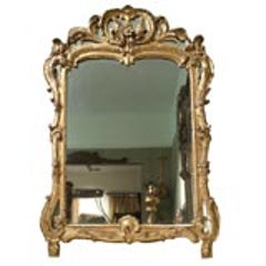Period Regence Gilt Wood Mirror 2