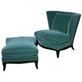 Pair of Donghia Geneva Club Chairs