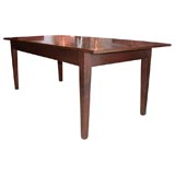 7 Foot Farmhouse Dining Table - 19th Century Teakwood