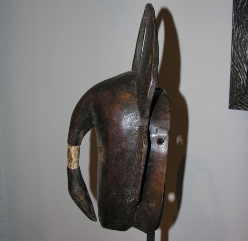 20th Century Ivory Coast African Mask