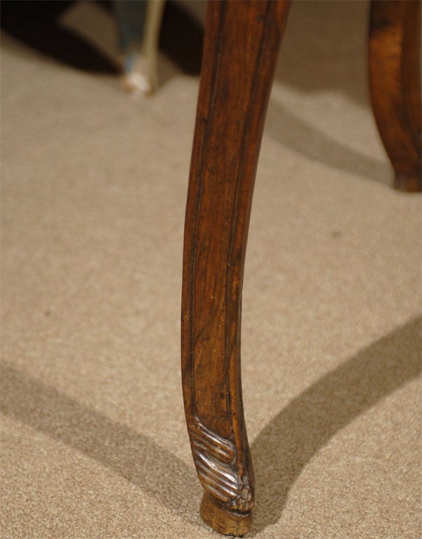 silver metal console table