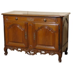 Provencal Louis XV Period Buffet in Walnut, France c. 1750