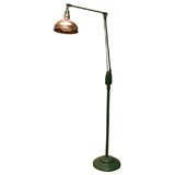 Green Articulated Floor Lamp