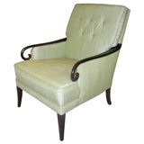 Regency Scroll Arm Club Chair