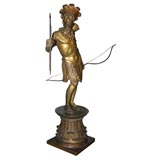 18th century Italian Carving of "America"