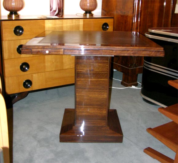 French Art Deco Game Table For Sale