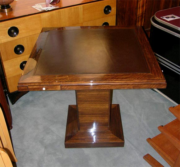 Mid-20th Century Art Deco Game Table For Sale