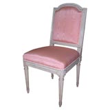 Set of Ten Louis XVI Style Dining Chairs by Jansen