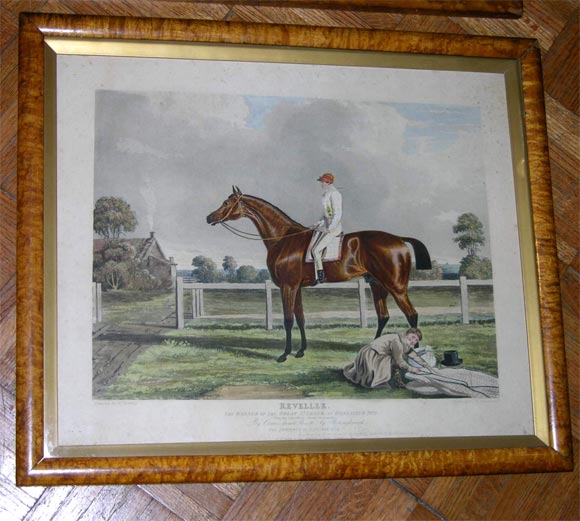 Set of Four 19th Century Equestrian Prints For Sale 3