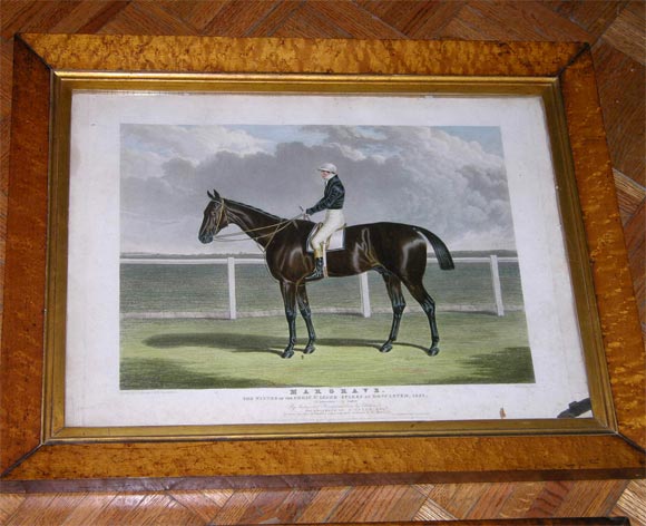 Mid-19th Century Set of Four 19th Century Equestrian Prints For Sale