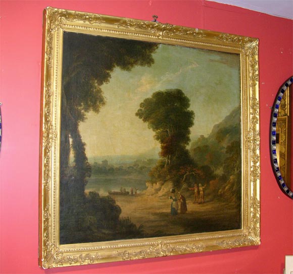 18th Century Oil on Canvas After George Barrett