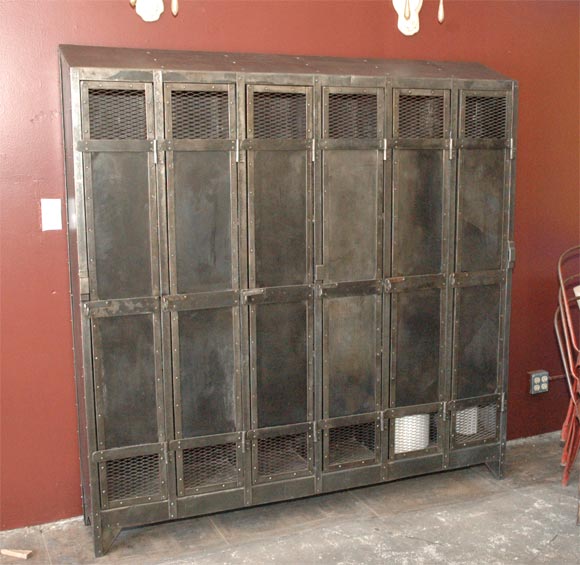 6 Doors Steel Locker Set