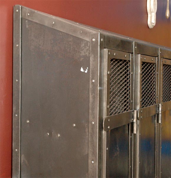 Industrial Steel Locker Set 3