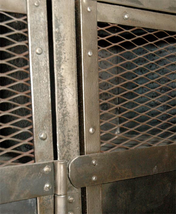 Industrial Steel Locker Set 4