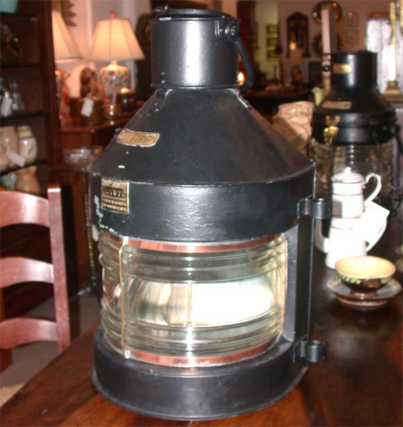 English Vintage MastHead Ship Lantern