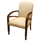 American nouveau armchair
