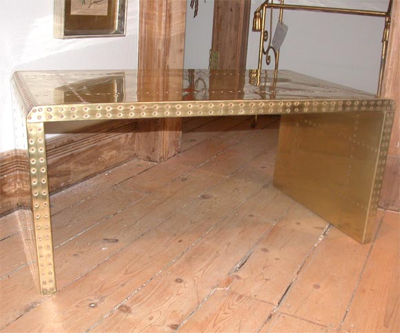 Brass Coffee Table
