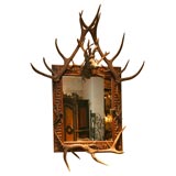 Unique Antlers Mirror