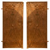 Antique Pair of 19th century  wine cellar doors