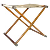 Foldable football picnic stool