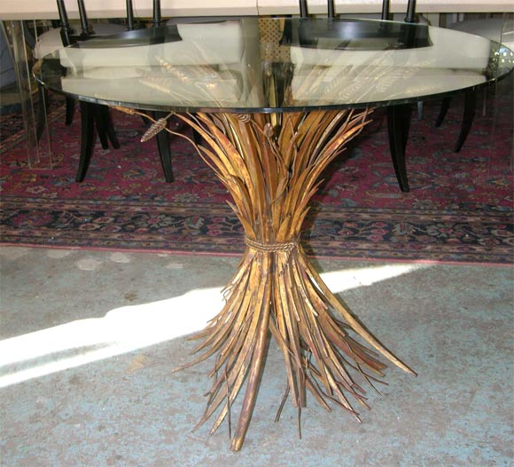 Tall  Sheaf Of Wheat Table