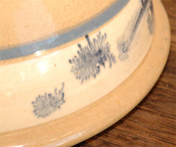 RARE 19THC MOCHA WARE-SEA WEED  DESIGN-MINT CONDITION 4