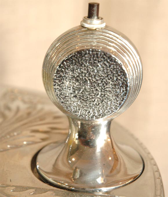 Mid-20th Century SMOKING PEDESTAL  TRAY  FROM QUEEN MARY