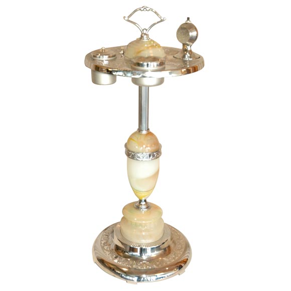 SMOKING PEDESTAL  TRAY  FROM QUEEN MARY
