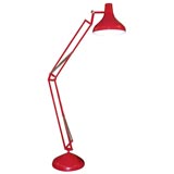 Fully articulated Max floor lamp, manufactured in England