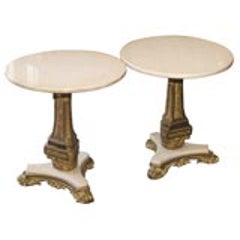 Pair of Bronze and Marble Tables 9