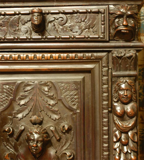 Late 16th Century Italian  Cupboard For Sale 6