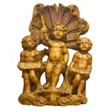 Renaissance Carved Fruitwood Plaque