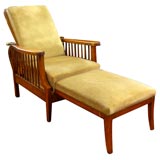 Vintage Folding Chaise Longue
