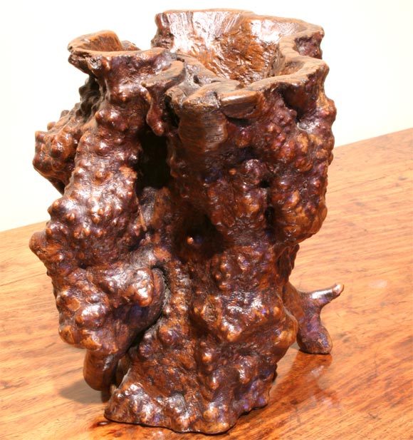 Chinese Scholar's Root Brush Pot