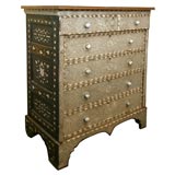 SYRIAN - ANGLO-INDIAN 5 DRAWER CHEST