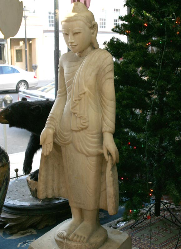 Cambodian Marble Buddha