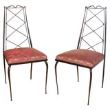Pair of Rene Prou Chairs