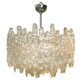 lucite icicle chandelier